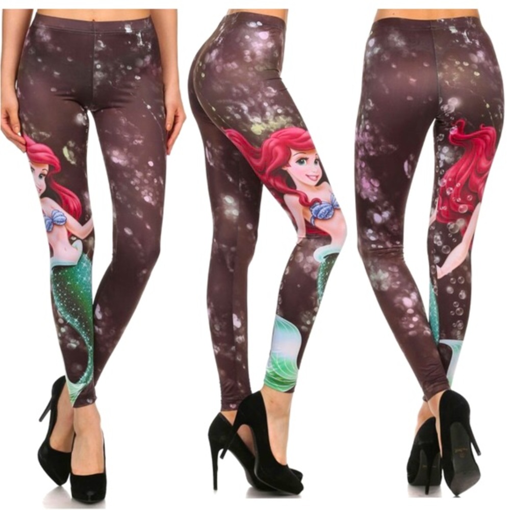 NWOT Disney The Little Mermaid Leggings